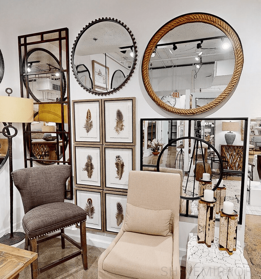 Uttermost Spurgeon Square Mirror — SHINE MIRRORS AUSTRALIA