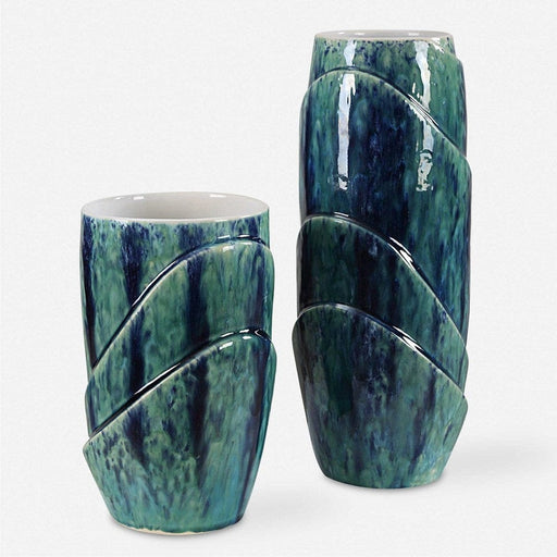 Uttermost Tranquil Duo Vases - Set of 2