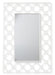 Zev White Rectangle Wall Mirror