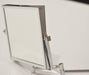 Ablaze Square Shaving Mirror with 5x Magnification - SHINE MIRRORS AUSTRALIA