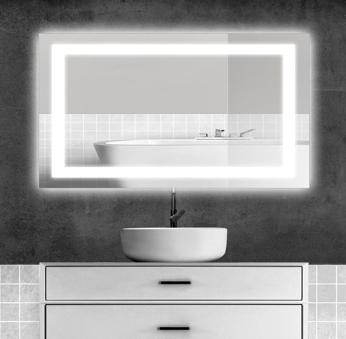 Ablaze SR Backlit LED Bathroom Mirror - SHINE MIRRORS AUSTRALIA