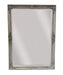 Alban Ornate Antique Silver Wall Mirror