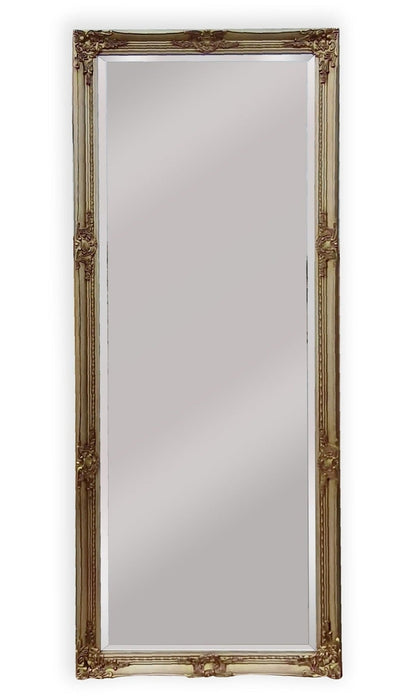 Alban Ornate Champagne Wall Mirror