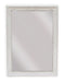 Alban Ornate White Wall Mirror