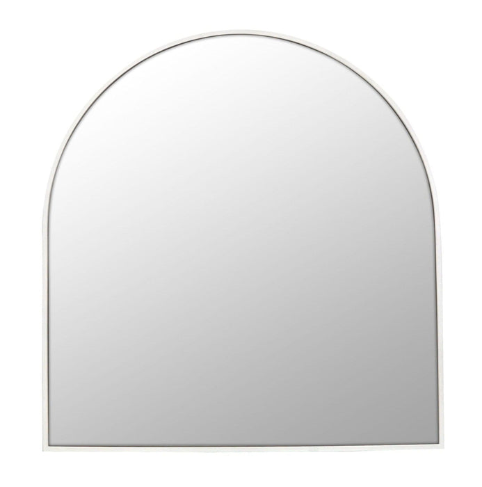 Alva White Arch Mirror