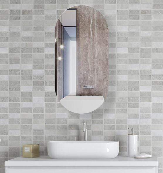 Antonella Mirrored Bathroom Shaving Cabinet - SHINE MIRRORS AUSTRALIA