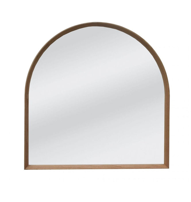 Aria Oak Arched Wall Mirror