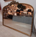 Augusta Gold Arched Wall Mirror - SHINE MIRRORS AUSTRALIA
