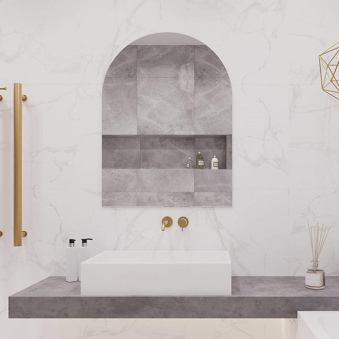 Baron Arched Bathroom Wall Mirror - SHINE MIRRORS AUSTRALIA