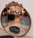 Beatrice Gold Round Wall Mirror - SHINE MIRRORS AUSTRALIA