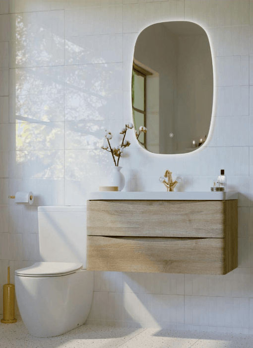 Belbagno Q-Lined Backlit LED Bathroom Mirror - SHINE MIRRORS AUSTRALIA