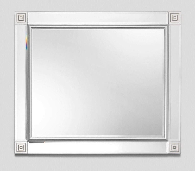 Belinda Silver Large Wall Mirror - SHINE MIRRORS AUSTRALIA