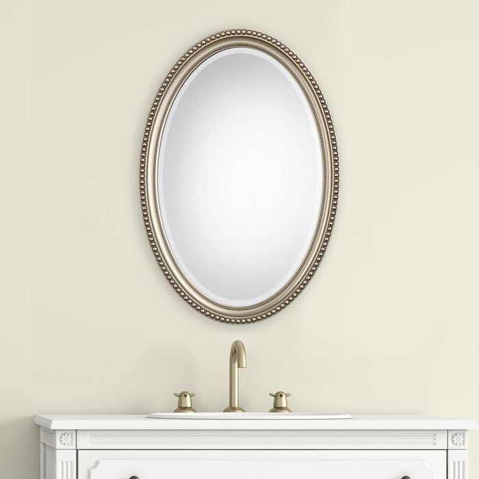 Bianca Oval Silver Wall Mirror - SHINE MIRRORS AUSTRALIA