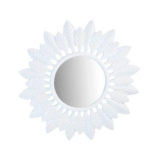 Catalia Sun White Wall Mirror - SHINE MIRRORS AUSTRALIA