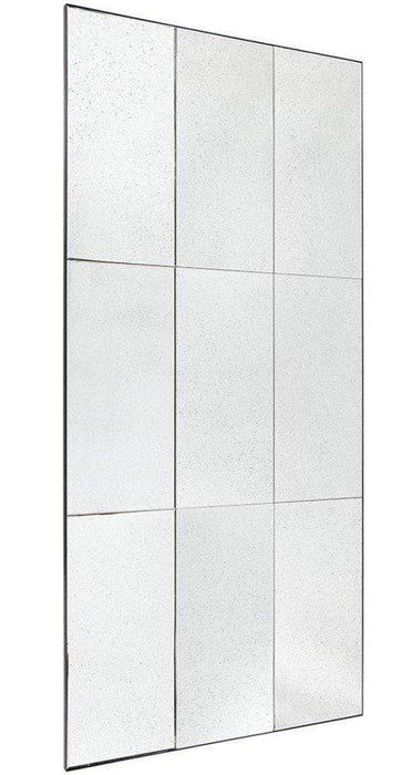 Chad Panelled Large Floor Mirror - SHINE MIRRORS AUSTRALIA