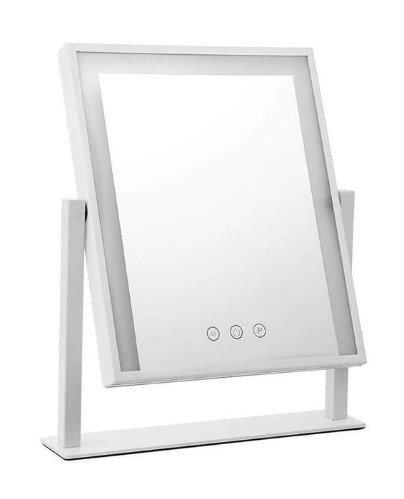 Chantel White Vanity Makeup LED Dimmable Mirror