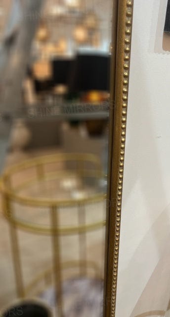 Charlotte Gold Full Length Wall Mirror