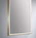 Cooper Arched Backlit LED Bathroom Mirror Brushed Brass - SHINE MIRRORS AUSTRALIA