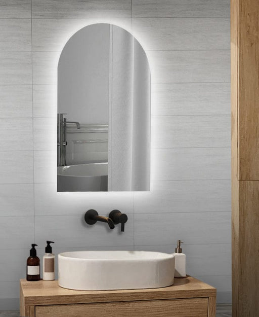 Enda Arched LED Backlit Bathroom Mirror