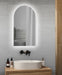 Enda Arched LED Backlit Bathroom Mirror