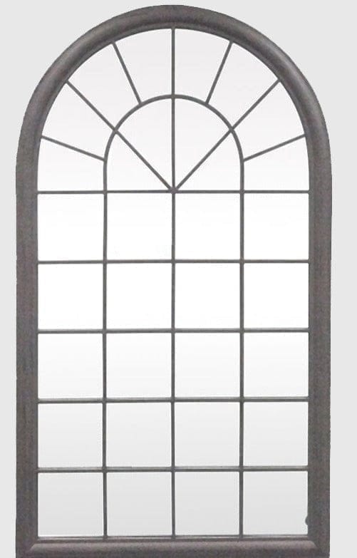 Everly Arched Chocolate Wall Mirror