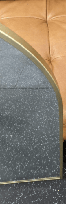 Ford Satin Brass Arch Mirror