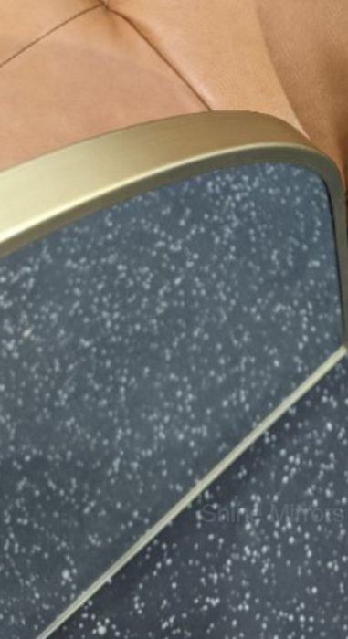 Ford Satin Brass Arch Mirror