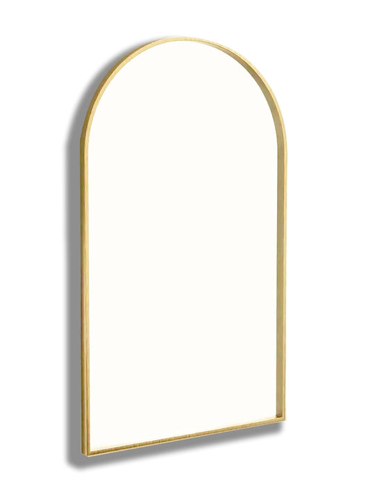 Ford Satin Brass Arch Mirror
