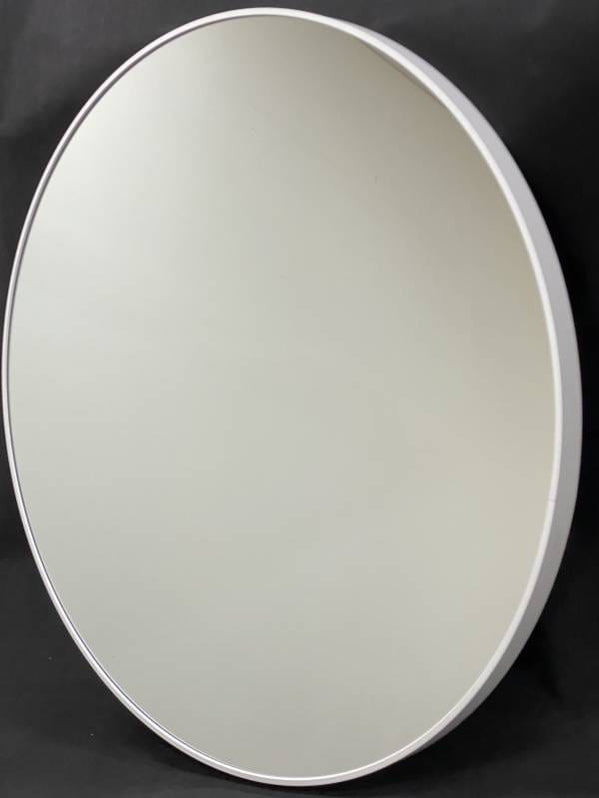 Round White Wall Mirror — SHINE MIRRORS AUSTRALIA