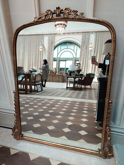 Grace Arched Full Length Wall Mirror - SHINE MIRRORS AUSTRALIA