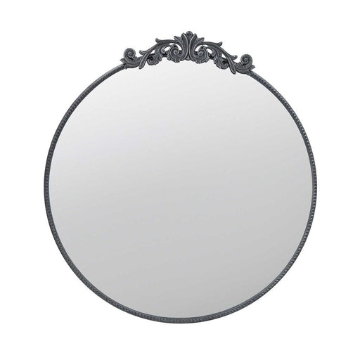 Henry Black Round Wall Mirror - SHINE MIRRORS AUSTRALIA