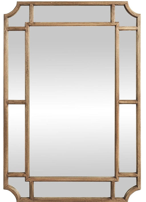 Hiro Natural Rectangle Wall Mirror - SHINE MIRRORS AUSTRALIA