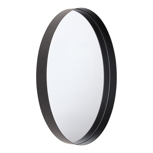 Ivan Black Stainless Steel Wall Mirror