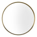 Ivan Champagne Gold Stainless Steel Wall Mirror