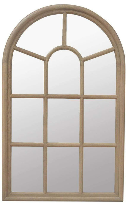 Jamill Arched Weathered Wall Mirror