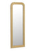 Jarell Arched Gold Wall Mirror Medium: 63cm x 3cm x 163cm - SHINE MIRRORS AUSTRALIA