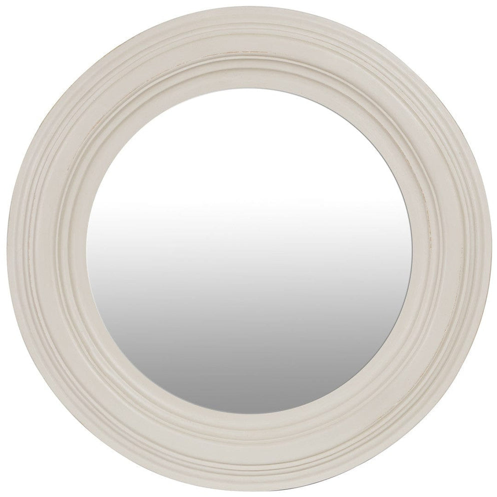 Jayden Round White Wall Mirror — SHINE MIRRORS AUSTRALIA
