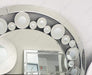 Jerlinda Round Silver Wall Mirror - SHINE MIRRORS AUSTRALIA
