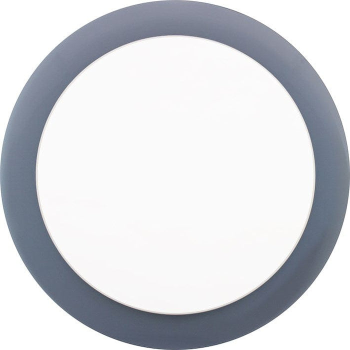 Kali Grey Round Wall Mirror