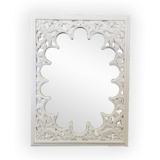 Keiran White Wall Mirror