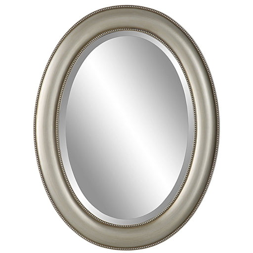 Lily Silver Oval Mirror - SHINE MIRRORS AUSTRALIA