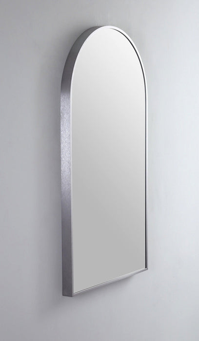 Loren Arched Bathroom Mirror Gun Metal