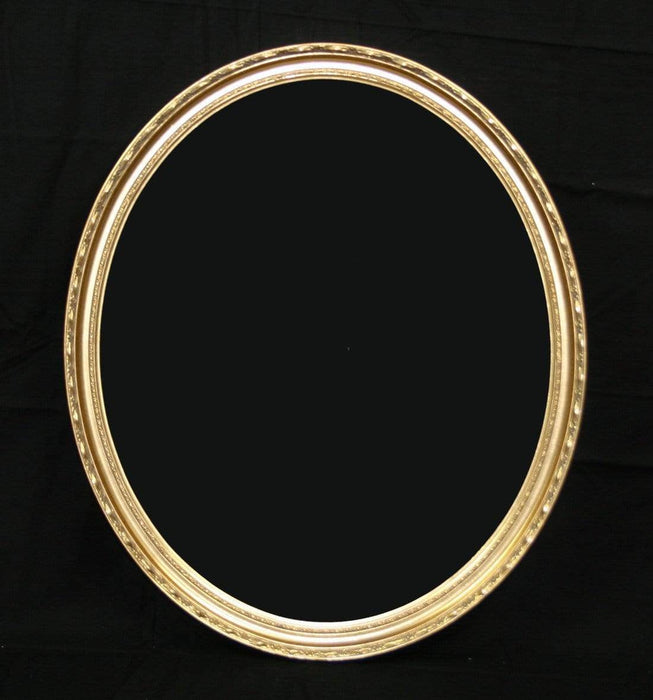 Marius Oval Gold Wall Mirror - SHINE MIRRORS AUSTRALIA