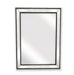Maverick Black Wall Mirror Medium: 80cm x 3cm x 110cm