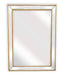 Maverick Gold Wall Mirror Medium: 80cm x 3cm x 110cm