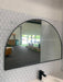 Milan Arched Black Large Wall Mirror - SHINE MIRRORS AUSTRALIA