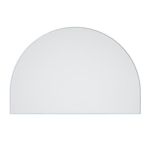 Milan Arched White Large Wall Mirror - SHINE MIRRORS AUSTRALIA