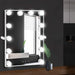 Miso Vanity Makeup Mirror with Dimmable LED Bulbs - SHINE MIRRORS AUSTRALIA