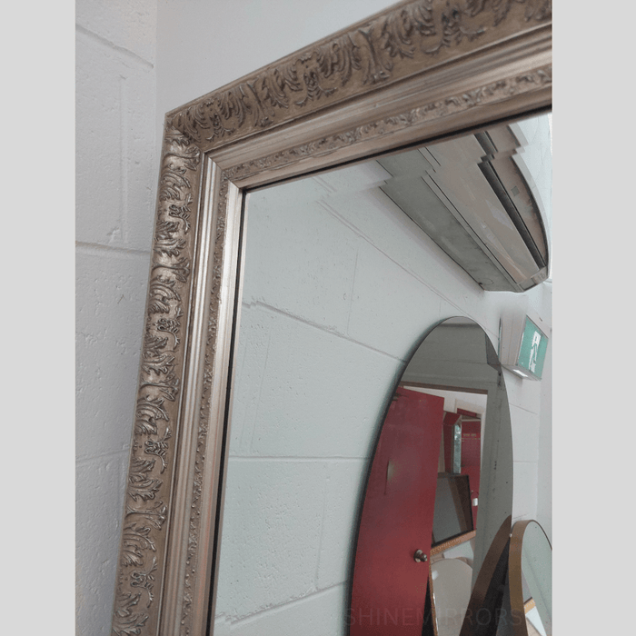 Montgomery Ornate Silver Wall Mirror
