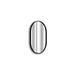 Natalia Matt Black Pill Shaped Mirror - SHINE MIRRORS AUSTRALIA